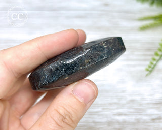 Arfvedsonite Chunky Palm Stone #10