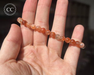 Arusha Sunstone 6mm Beaded Bracelet