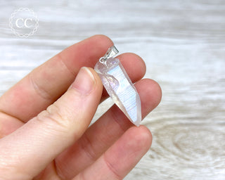 Angel Aura Quartz Necklace