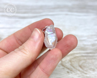 Angel Aura Quartz Necklace