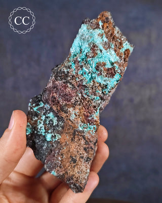 Delicate specimen of Aurichalcite from Santa Eulalia, Mexico