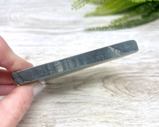 Australian Black Jade Polished Slice #1