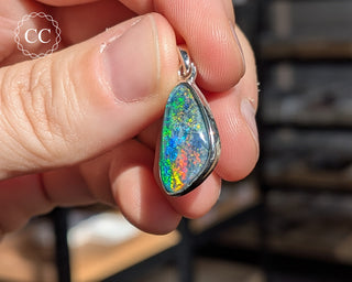 Australian Opal Triplet Necklace #2