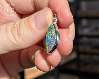 Australian Opal Triplet Necklace #2