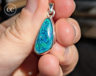 Australian Opal Triplet Necklace #1
