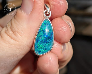 Australian Opal Triplet Necklace #1
