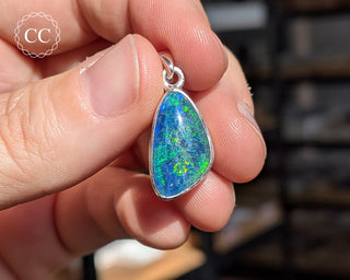 Australian Opal Triplet Necklace #2