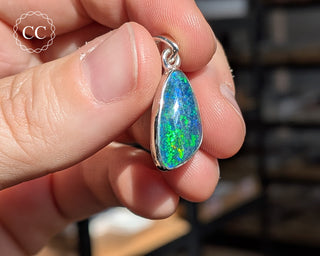 Australian Opal Triplet Necklace #2