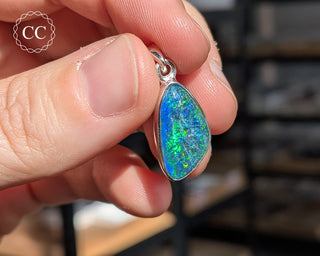 Australian Opal Triplet Necklace #2