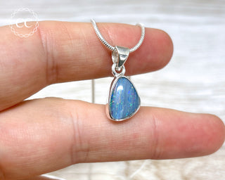 Australian Opal Triplet Necklace #1