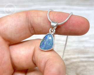 Australian Opal Triplet Necklace #1