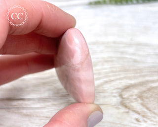 Australian Pink Opal Heart #1