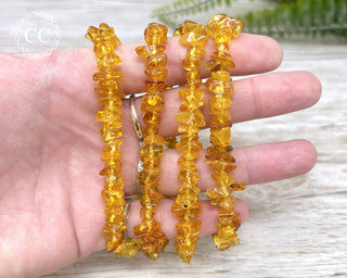 Baltic Amber Gemchip Bracelet