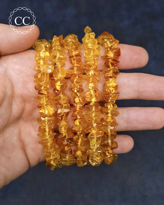 Baltic Amber Gemchip Bracelet