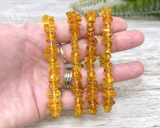 Baltic Amber Gemchip Bracelet