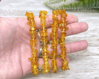 Baltic Amber Gemchip Bracelet