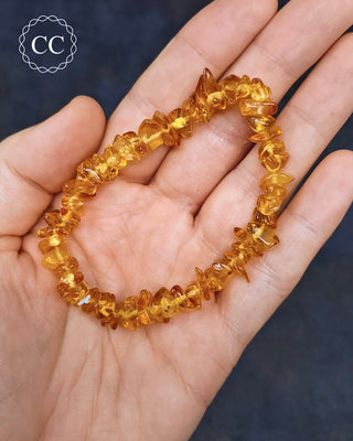 Baltic Amber Gemchip Bracelet