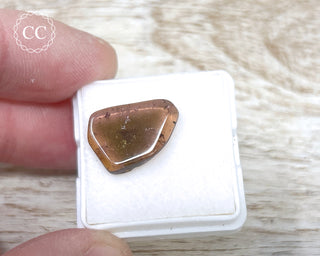 Bi Colour Tourmaline Polished #33
