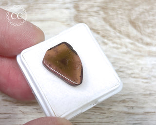 Bi Colour Tourmaline Polished #33