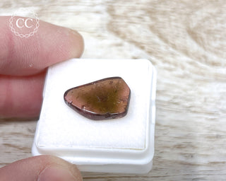 Bi Colour Tourmaline Polished #33