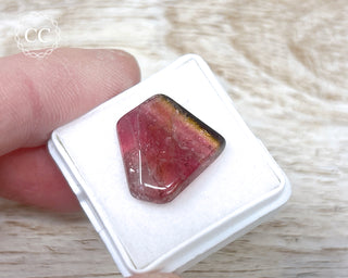 Bi Colour Tourmaline Polished #34