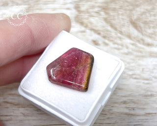 Bi Colour Tourmaline Polished #34