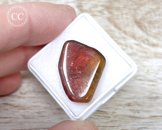 Bi Colour Tourmaline Polished #35