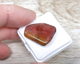 Bi Colour Tourmaline Polished #35