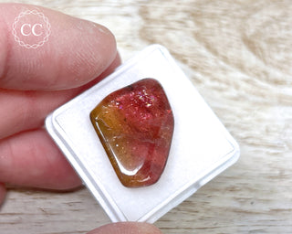 Bi Colour Tourmaline Polished #35