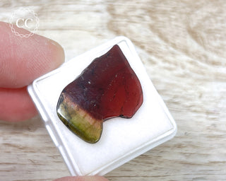 Bi Colour Tourmaline Polished #28