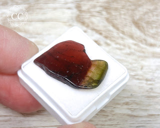 Bi Colour Tourmaline Polished #28