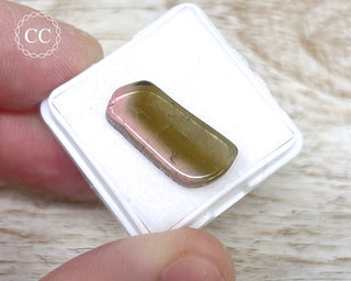 Bi Colour Tourmaline Polished #26
