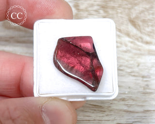 Bi Colour Tourmaline Polished #32
