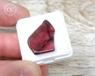 Bi Colour Tourmaline Polished #32