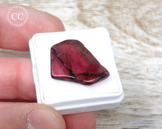 Bi Colour Tourmaline Polished #32