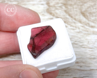 Bi Colour Tourmaline Polished #32