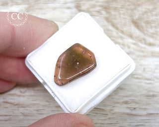 Bi Colour Tourmaline Polished #33