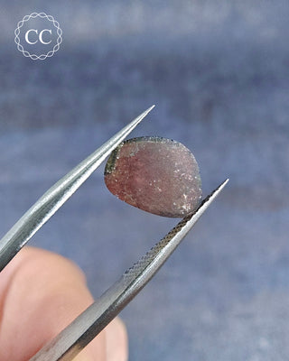 Bi Coloured Tourmaline Cabochon - Siberia #13