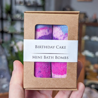 Birthday Cake Mini Bath Bomb Set