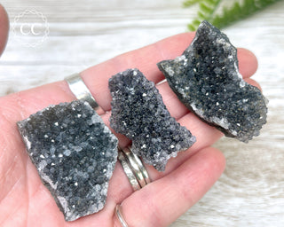 Black Amethyst Small Cluster