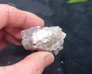 Pink & Black Tourmaline in Quartz #2