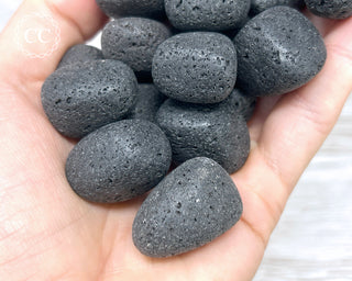 Lava Stone Tumbled Crystal