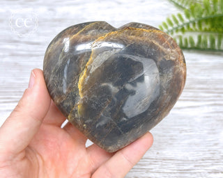 Black Moonstone Heart #1