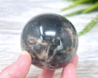 Black Moonstone Sphere #1
