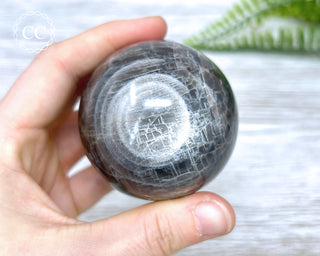 Black Moonstone Sphere #1
