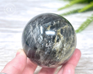 Black Moonstone Sphere #2