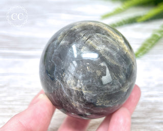 Black Moonstone Sphere #2
