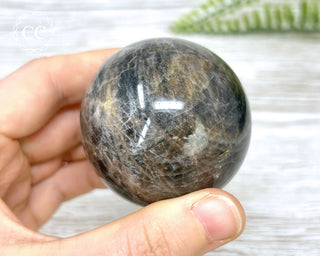 Black Moonstone Sphere #5