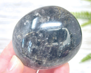 Black Moonstone Chunky Palm Stone #2