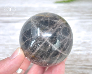 Black Moonstone Sphere #1